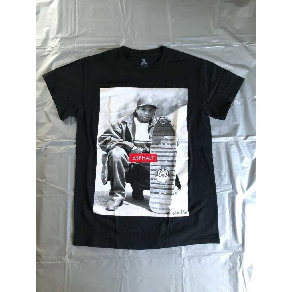 Eazy E TShirt Small Asphalt Yacht Club Mike Miller Black Nwa Preowned